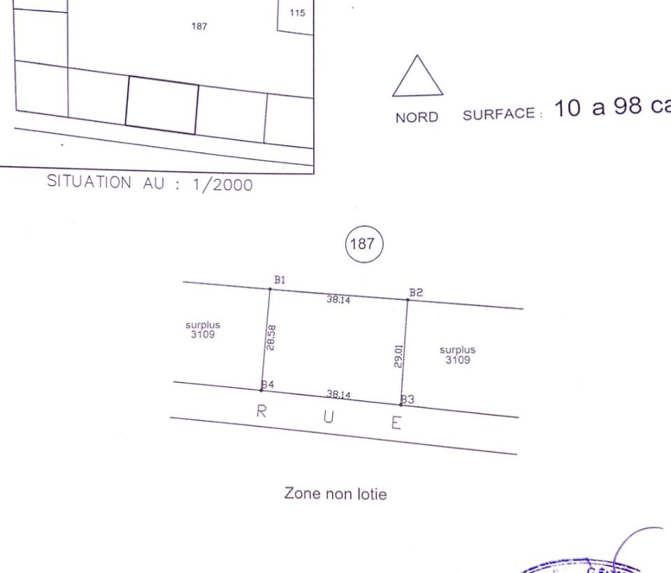 Annonce immobilière ref. T101